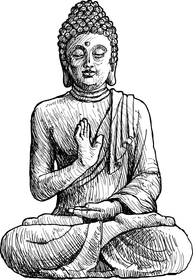 buddha sketch by itch1 on DeviantArt